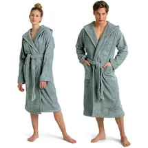 Möve Bademantel Superwuschel tea XS