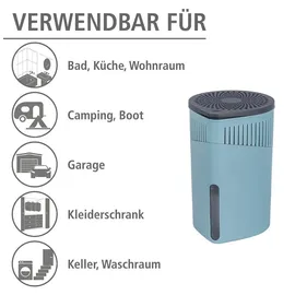 Wenko Luftentfeuchter Modell Drop 2 x 1000 g Türkis