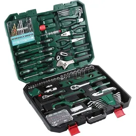 Parkside Werkzeugkoffer 122-tlg. grün 47 x 37 x 10 cm