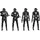 Star Wars Imperial Death Trooper Actionfigur 4er Set