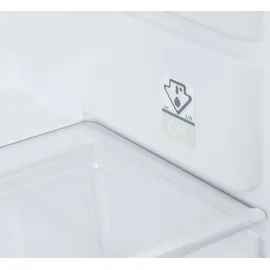 Exquisit KS1016-4-HE-040D Kühlschrank (109 l, 855 mm hoch, Inoxlook)