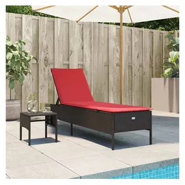 vidaXL Sonnenliege 55 x 0 x 97 cm Braun