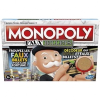 Hasbro - Monopoly - Faux Billets (französisch) Brettspiel Gesellschaftsspiel