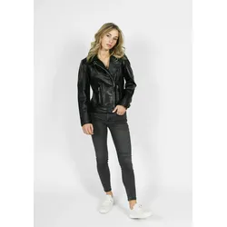 Freaky Nation Lederjacke »Aliet-FN« Freaky Nation schwarz XS(34)