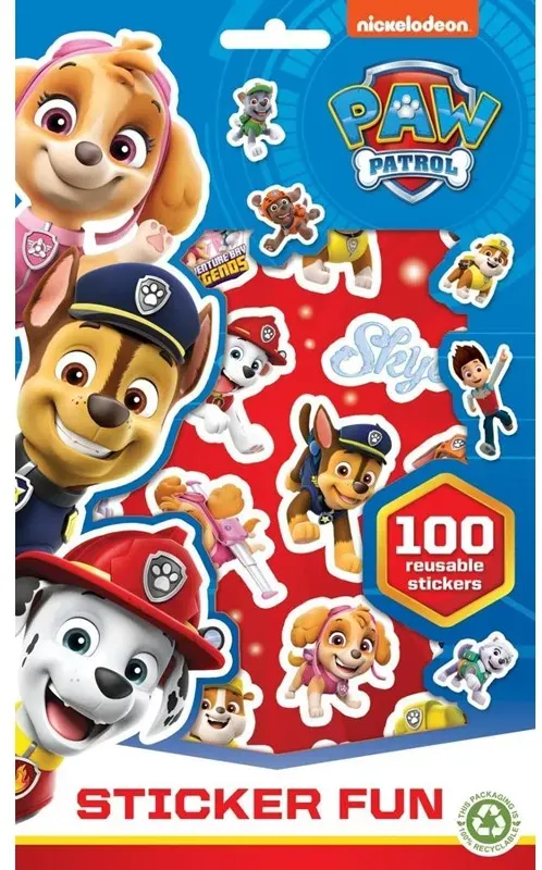 PAW PATROL Stickers book with 100 stickers