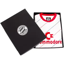 Copa FC Bayern München Retrotrikot 1985/86 weiß Herren Gr. XL