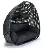 Home Deluxe Hängesessel Twin  Schwarz