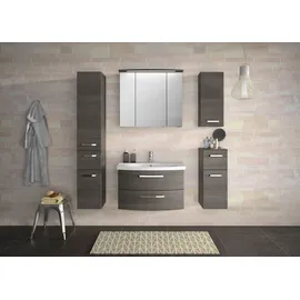 Pelipal Serie 4010 Waschtischunterschrank 4010.198018 Graphit Str. quer 80 cm - LIEFERUNG OHNE WASCHBECKEN & ARMATUR - Grau