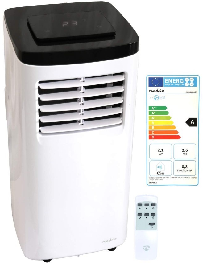 Nedis Klimagerät 3in1 Kühlung Entfeuchter Ventilator mit Fernbedienung Timer