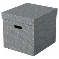 Esselte Aufbewahrungsbox Home Cube 32 x 36,5 x 31,5 cm 3-tlg. grau
