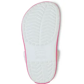Crocs Toddler Crocband Clog White / Pink Crush 19/20