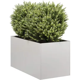 vidaXL Pflanzkübel 280 x 80 x 40 cm Weiß