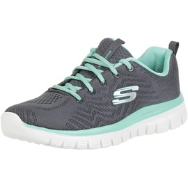 SKECHERS Graceful - Get Connected charcoal/green 37