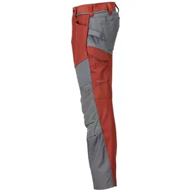 Mascot Bundhose mit Knietaschen Hose, herbstrot/anthrazitgrau