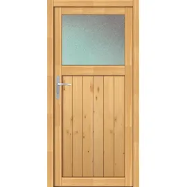 PANTO Nebeneingangstür Holz NET504 98 x 200 cm DIN Links