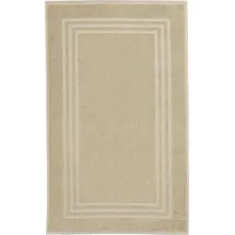 KLEINE WOLKE Frottiervorleger Lodge Sandbeige 80 x 50 cm