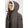 khujo Damen Wintermantel warmer Parka mit weichem Teddyfleece an der Kapuze Taillenzugband und magnetischer Abdeckleiste Agneta-YM Stone Taupe Gr. M - M
