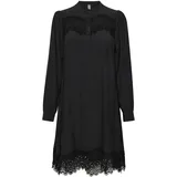 Culture Kleid Blusenkleid Schwarz XS