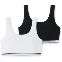 SCHIESSER Bustier 95/5 Organic Cotton 2er Pack