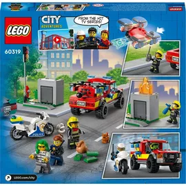 LEGO City Löscheinsatz und Verfolgungsjagd 60319