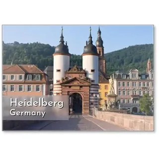 Wahrzeichen Heidelberg Kühlschrankmagnet
