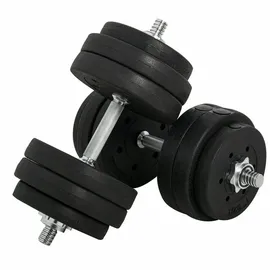 Homcom Hantelset Stahl, PU