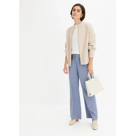 bonprix Leichte Marlenehose rauchblau 48