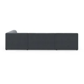 DOMO collection Wohnlandschaft DOMO COLLECTION "Topper, elegant und zeitlos, komfortabel, U-Form", grau (dunkelgrau), B:320cm H:78cm T:213cm, Sofas, Wohnlandschaft, wahlweise mit Bettfunktion