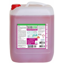 Solution GreeN Sanitärgrundreiniger, Konzentrat, Hochwirksamer Badreiniger gegen Kalk und Fette, 10 Liter - Kanister