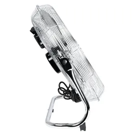 Stier 50 cm Bodenventilator Metall-Optik
