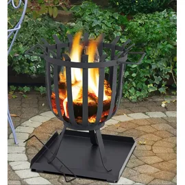 Tepro Feuerkorb Brentwood Ø 35 cm Schwarz