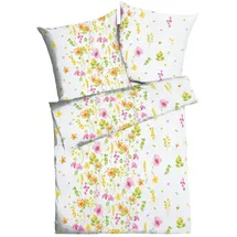 Traumschlaf Bijoux Sonne Floral Gelb 155 x 220 cm + 80 x 80 cm
