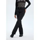 Skihose LUHTA "Luhta Softshell hose Joentaus", Damen, Gr. 46, EURO-Größen, schwarz, 95% Polyester, 5% Elasthan, Hosen Skihose