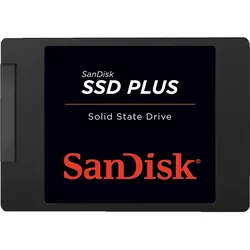 SANDISK PLUS Festplatte, 2 TB SSD SATA 6 Gbps, 2,5 Zoll, intern