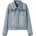 Mädchen Nkfstar Dnm Jacket 2210-sr Noos Light Blue Denim 134 134