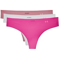 Under Armour Pure Stretch Thong 3 Units Rosa L