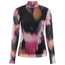 Y.A.S Langarmshirt YASMindy schwarz L (40)