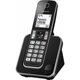 PANASONIC KX-TGD310FR - Digitales Schnurlostelefon Schwarz - Schwarz