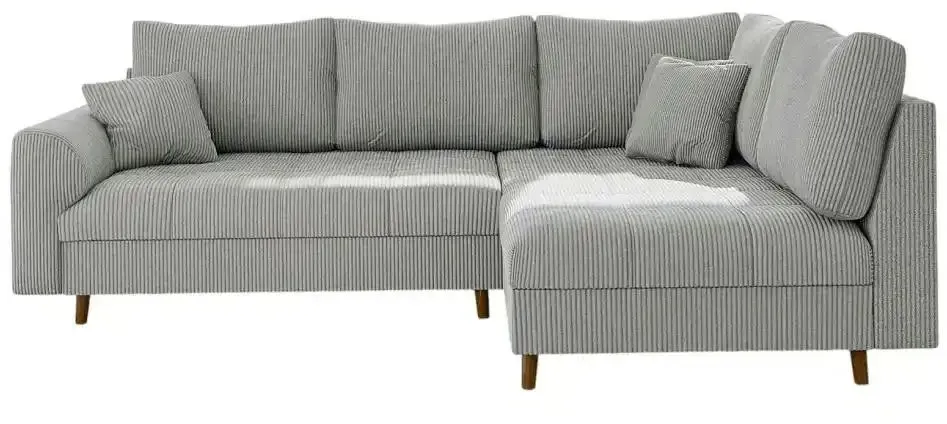S-STYLE Ecksofa  Maya ¦ grau ¦ Maße (cm): B: 231 H: 81