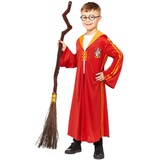 Amscan Kostüm Harry Potter Kostüm 'Gryffindor Quidditch' für Kin rot 8-10 Jahre