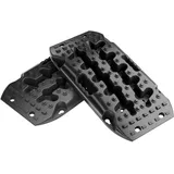 Wiltec Sandbleche Paar 581 x 295 x 65 mm Schwarz