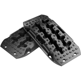Wiltec Sandbleche Paar 581 x 295 x 65 mm Schwarz