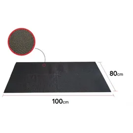 BAUHELD Antirutschmatte 100 x 80 cm Schwarz