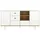 skandica Sideboard 160 x 83 cm Weiß
