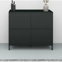 Borchardt Möbel Kommode »Haama«, Breite 93 cm, schwarz