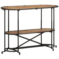 VidaXL Konsolentisch 110x42x76 cm Massivholz Akazie