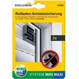Schellenberg 16000 Hochschiebesicherung Passend für (Rollladensysteme) Mini,