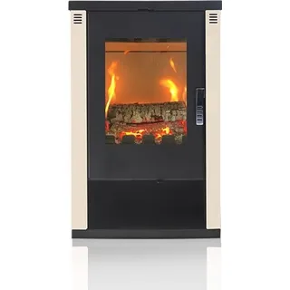 Kaminofen Ofen Holzofen Verso Lheia Weiß BImSchVII 7kw EEK -A ECO - Weiß