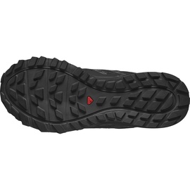 Salomon Wander Gore-Tex Herren Trail Running Wasserdichte Schuhe, Outdoor-bereit, Komfort durch Dämpfung, Sicherer Fußhalt, Black, 45 1/3