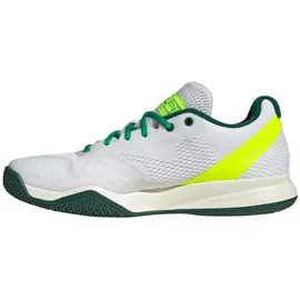 adidas Herren Pickleball Shoes, FTWR White/core Black/Collegiate Green, 42 2/3 EU